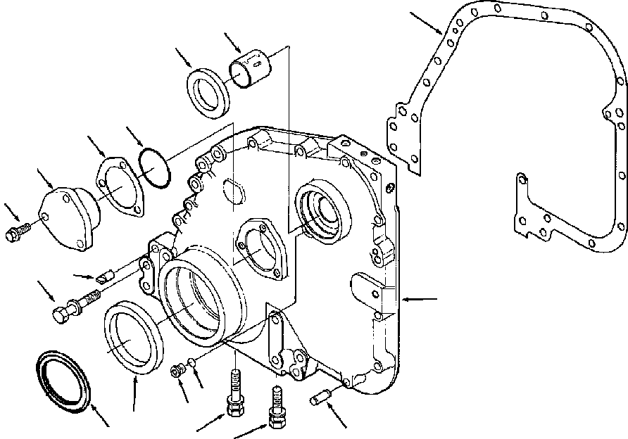 Уплотнительное кольцо круглого сечения 1238 906 H1 KOMATSU