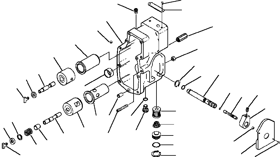 HOUSING, FUEL PUMP 1296744H91 KOMATSU