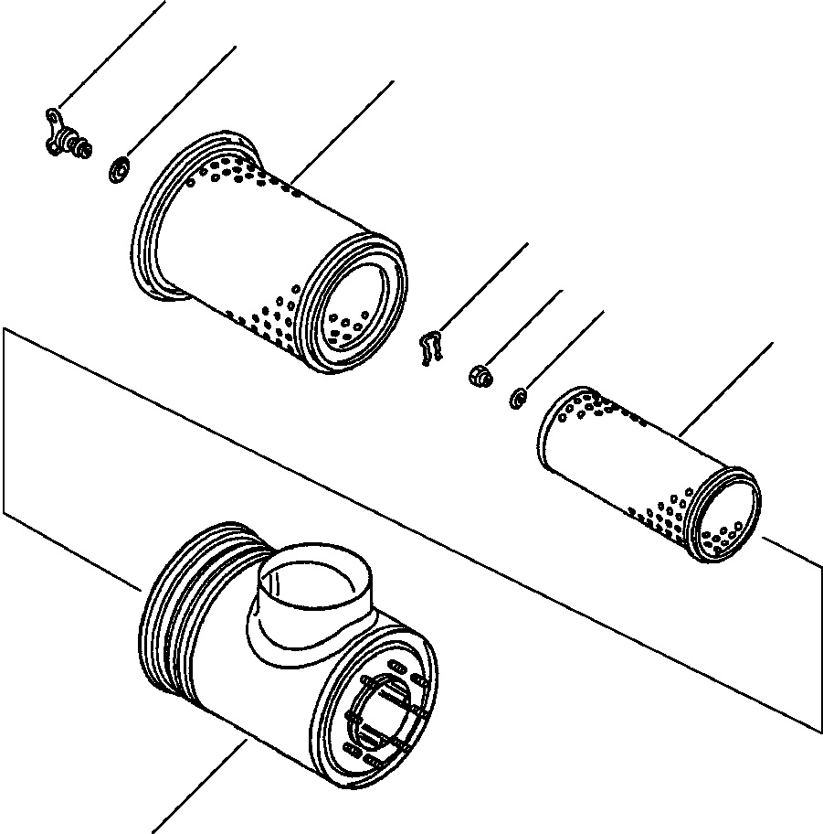 Корпус 6127-82-7115 KOMATSU