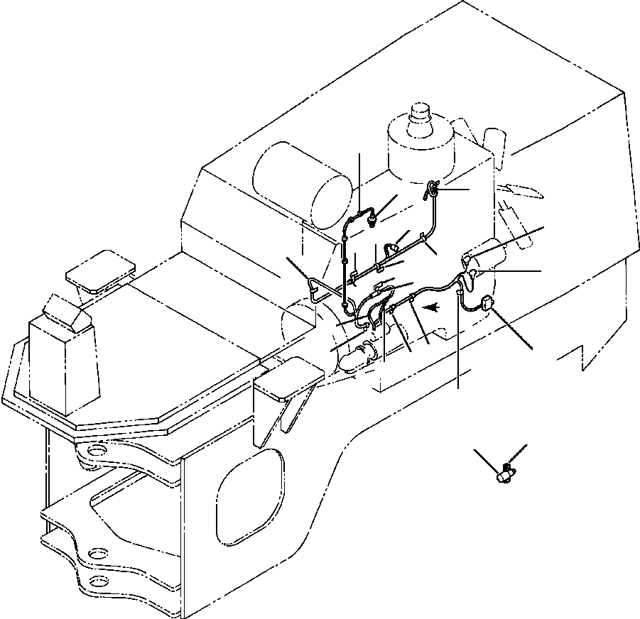 SWITCH - ENGINE OIL PRESSURE 425-06-A1120 KOMATSU