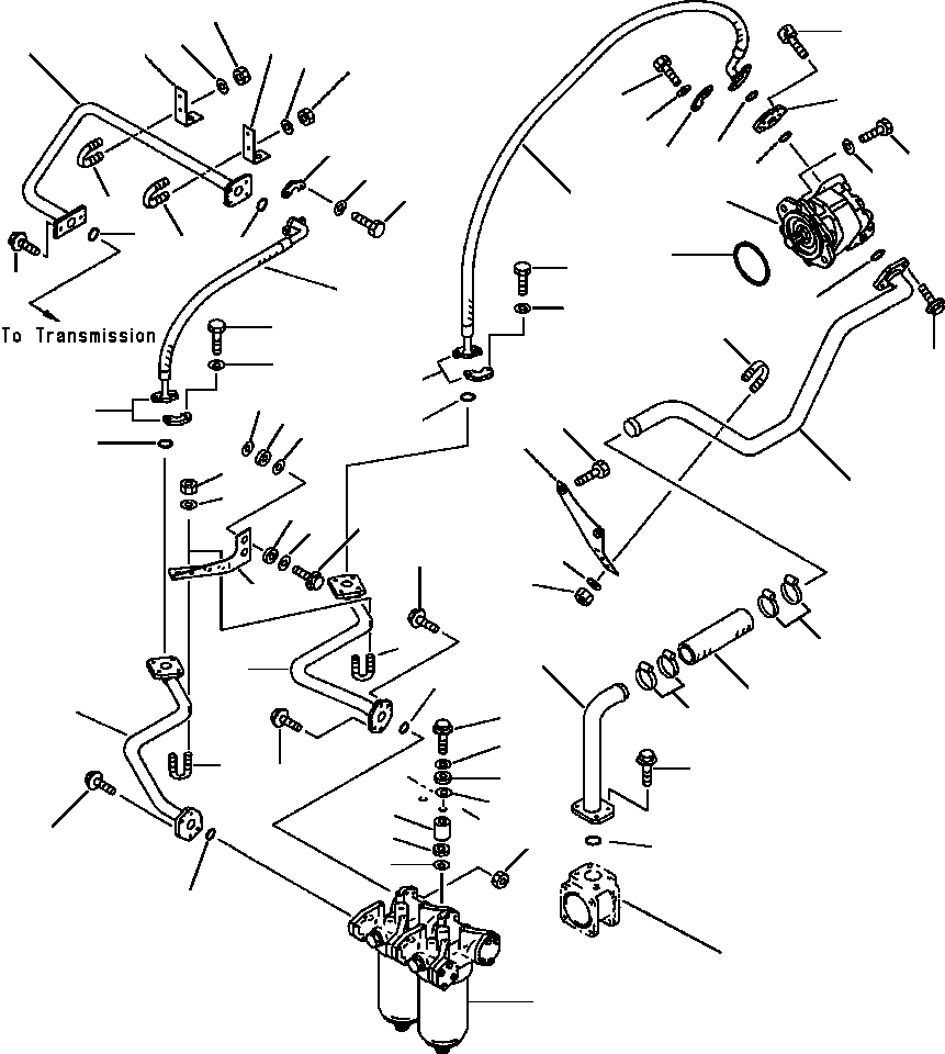 Трубка 425-16-11682 KOMATSU