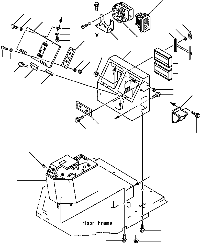 Проходная втулка 198-91-15420 KOMATSU