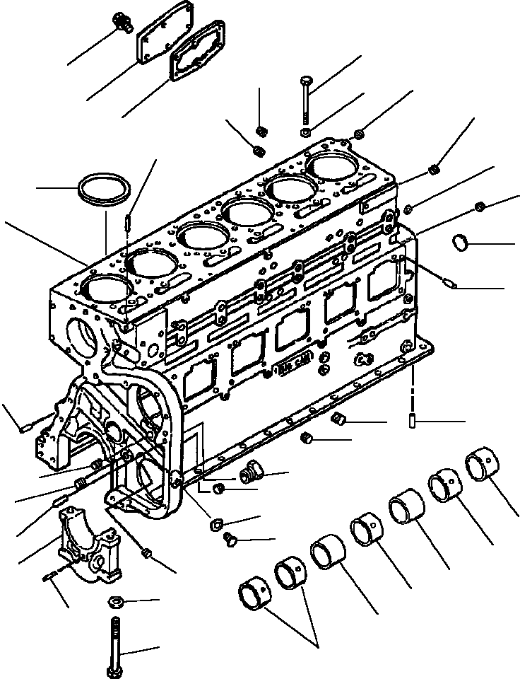 RING, LINER SEAL 1239 437 H2 KOMATSU