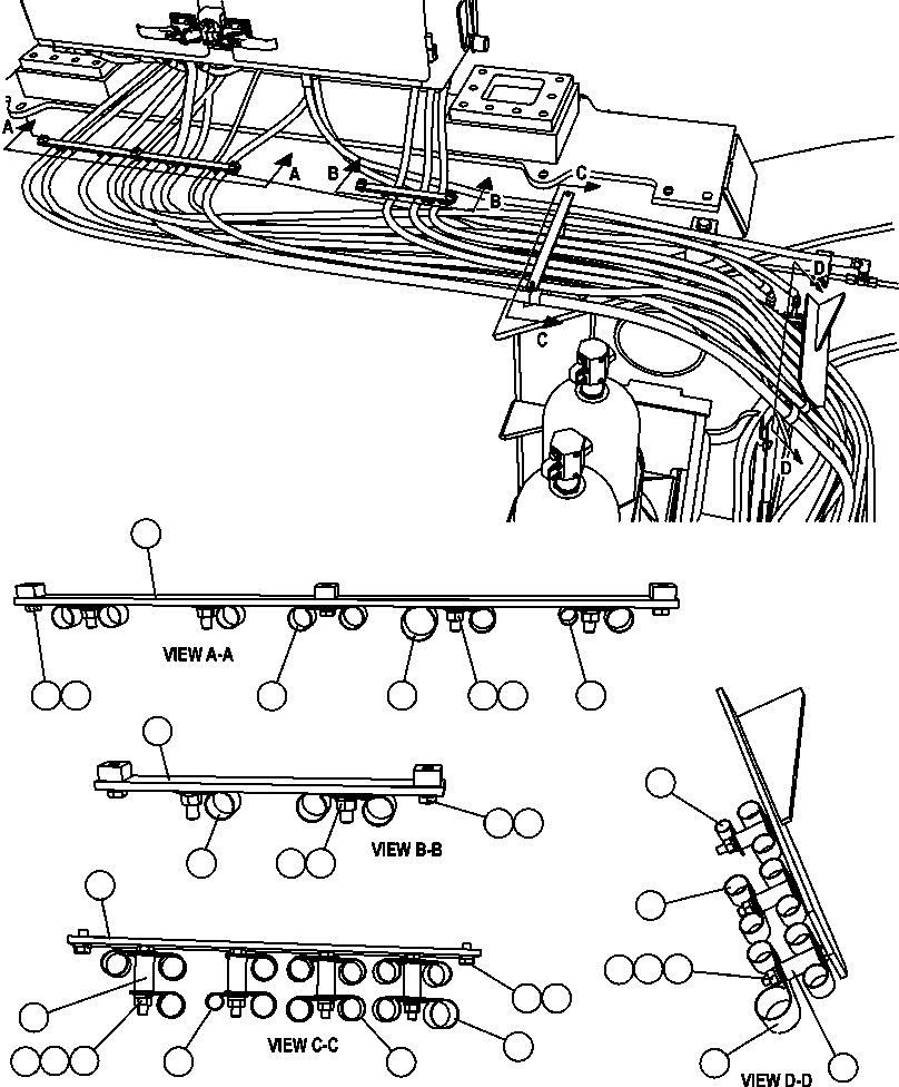 Кронштейн EC1221 KOMATSU