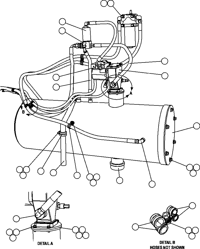 LUBE PUMP ASSEMBLY (SEE FIG 55936) PC2372 KOMATSU