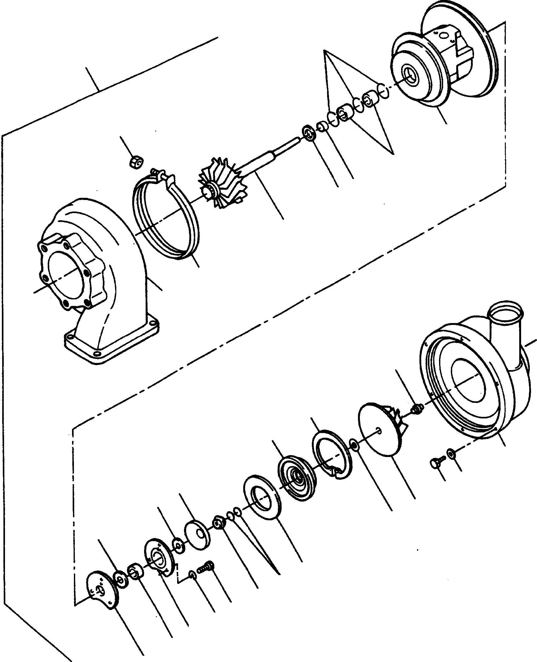 TURBOCHARGER 2872893M91 KOMATSU