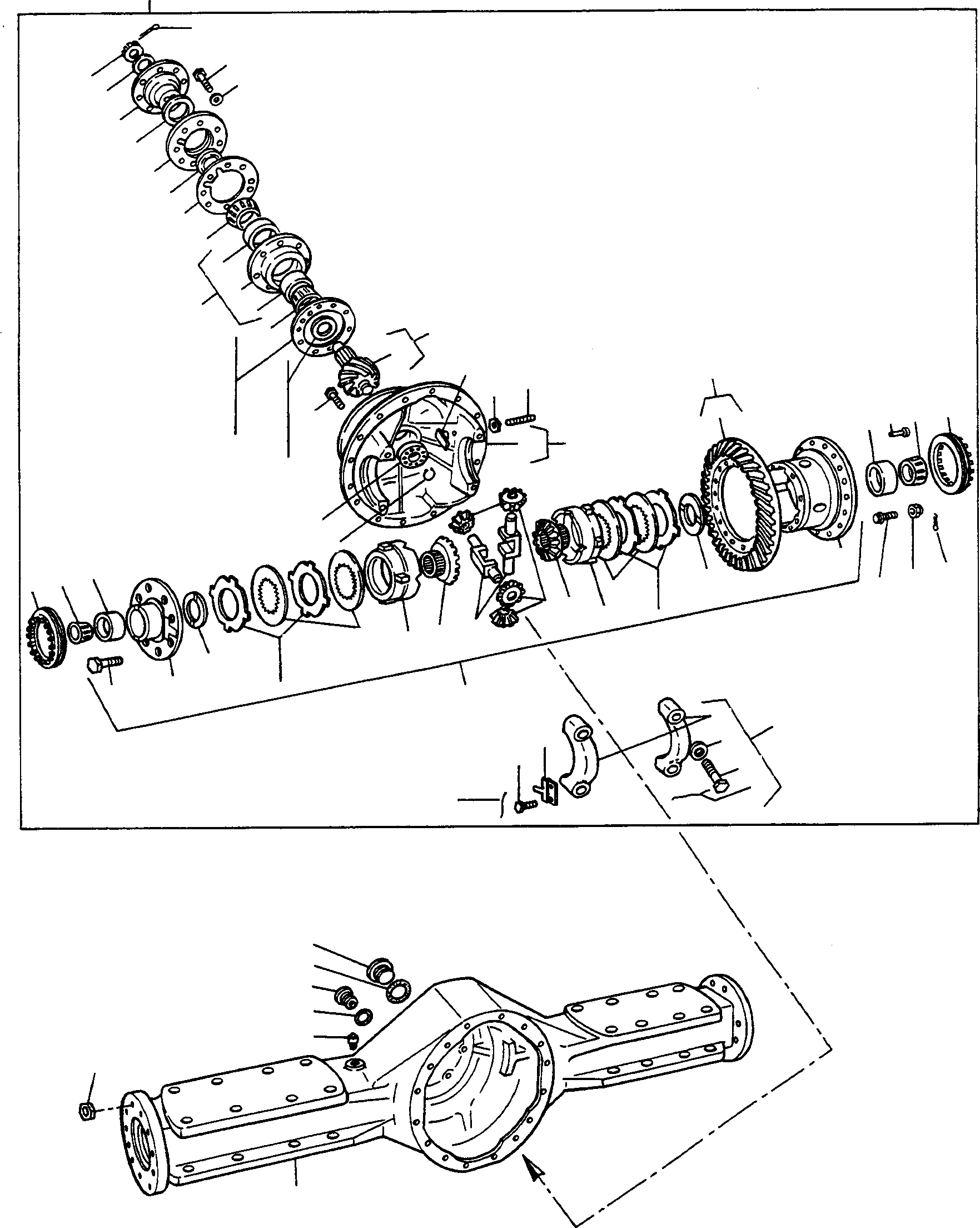 BEVEL GEAR 3232188M91 KOMATSU