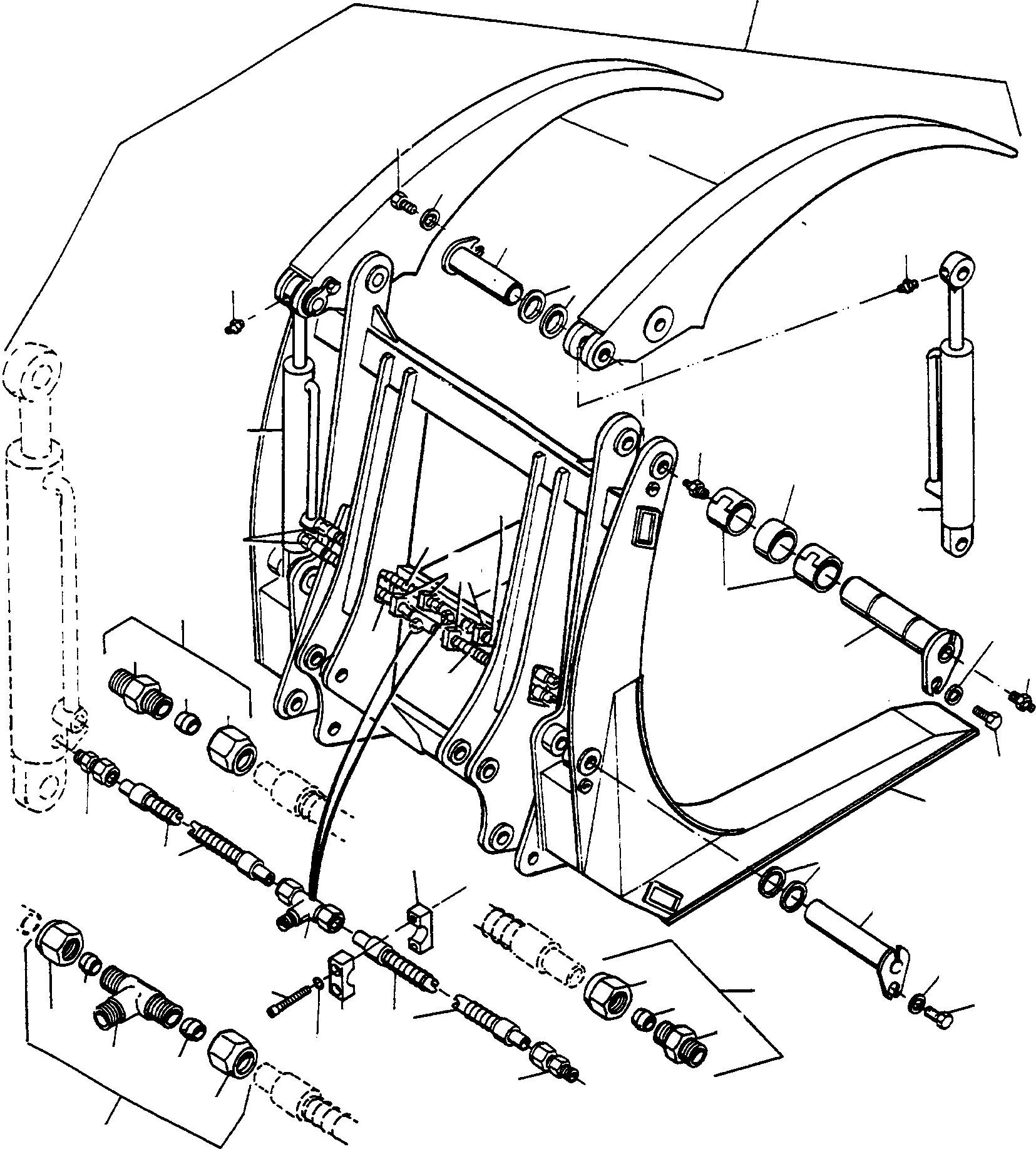 Палец 3232155M1 KOMATSU