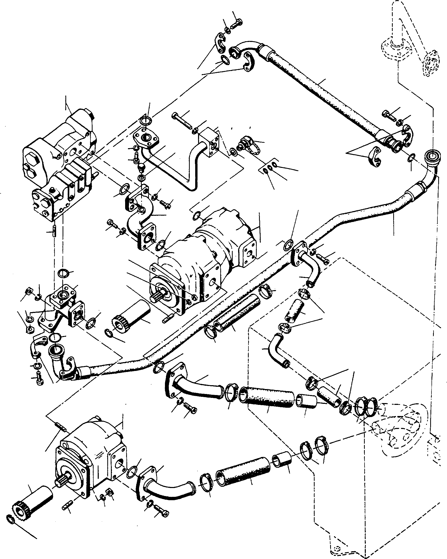 HYDRAULIC PUMP 2951928M91 KOMATSU