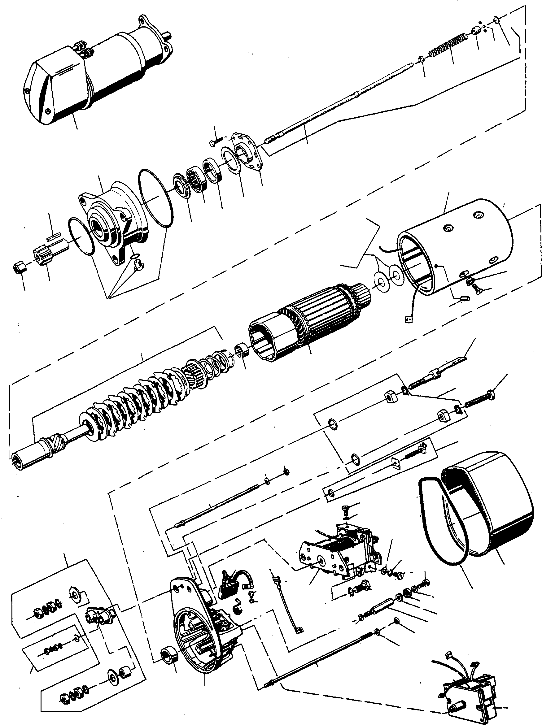 BRUSH KIT 1095549M91 KOMATSU