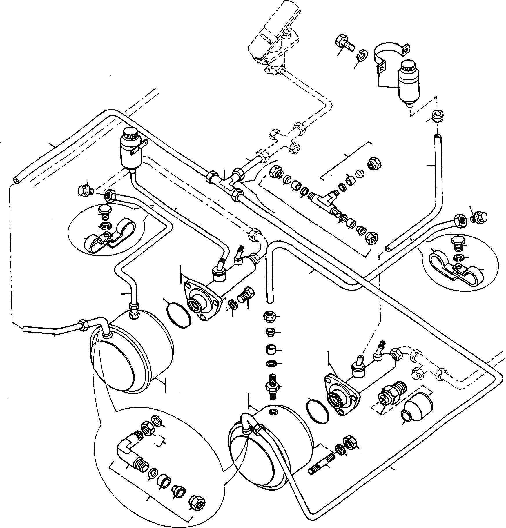 MAIN CYLINDER 4003035M91 KOMATSU