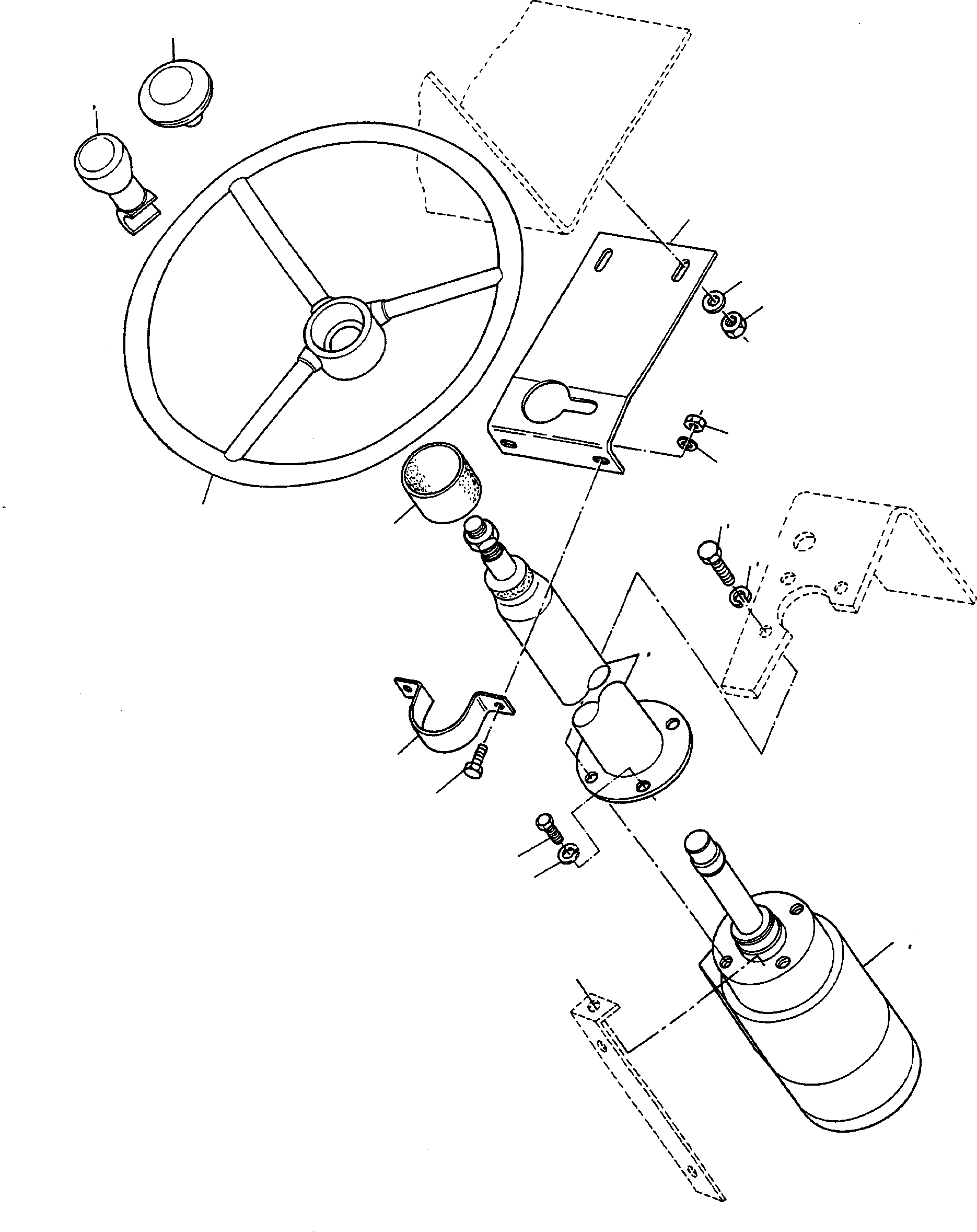 STEERING UNIT 4002292M91 KOMATSU