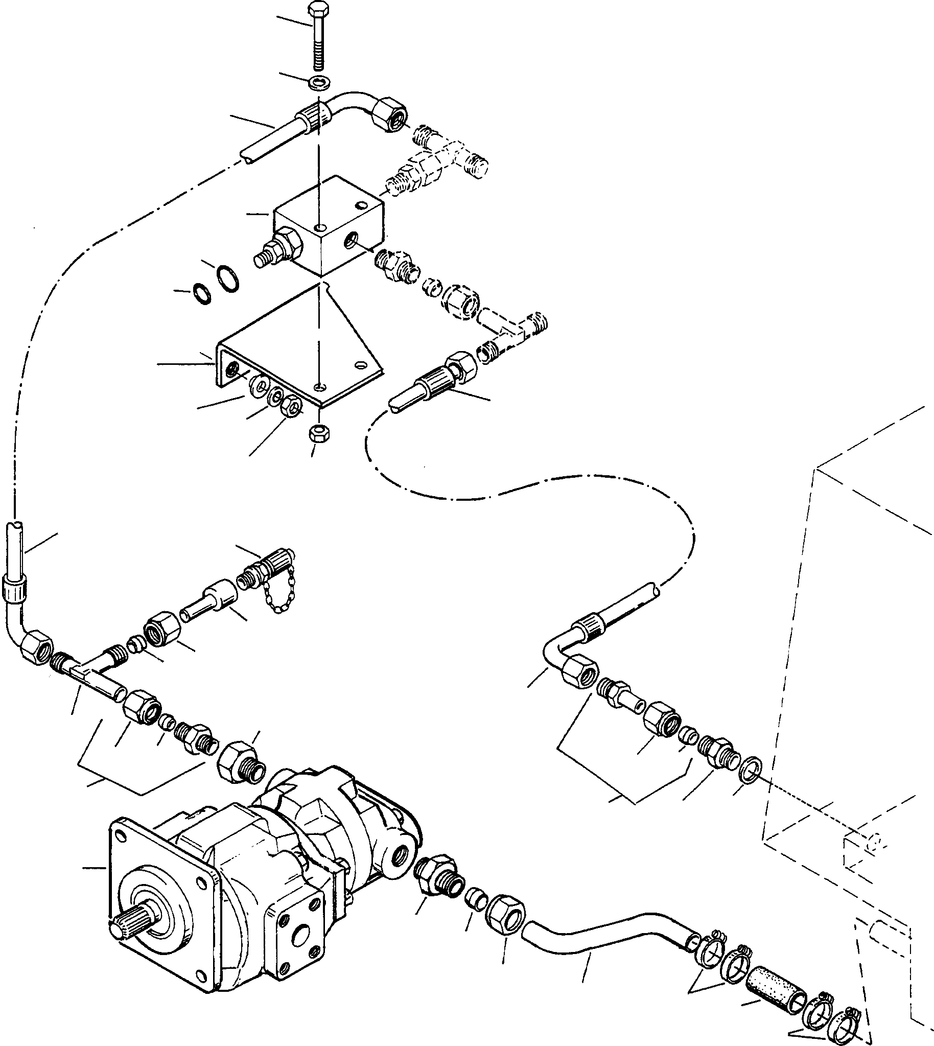 TANDEM PUMP 4004672M91 KOMATSU
