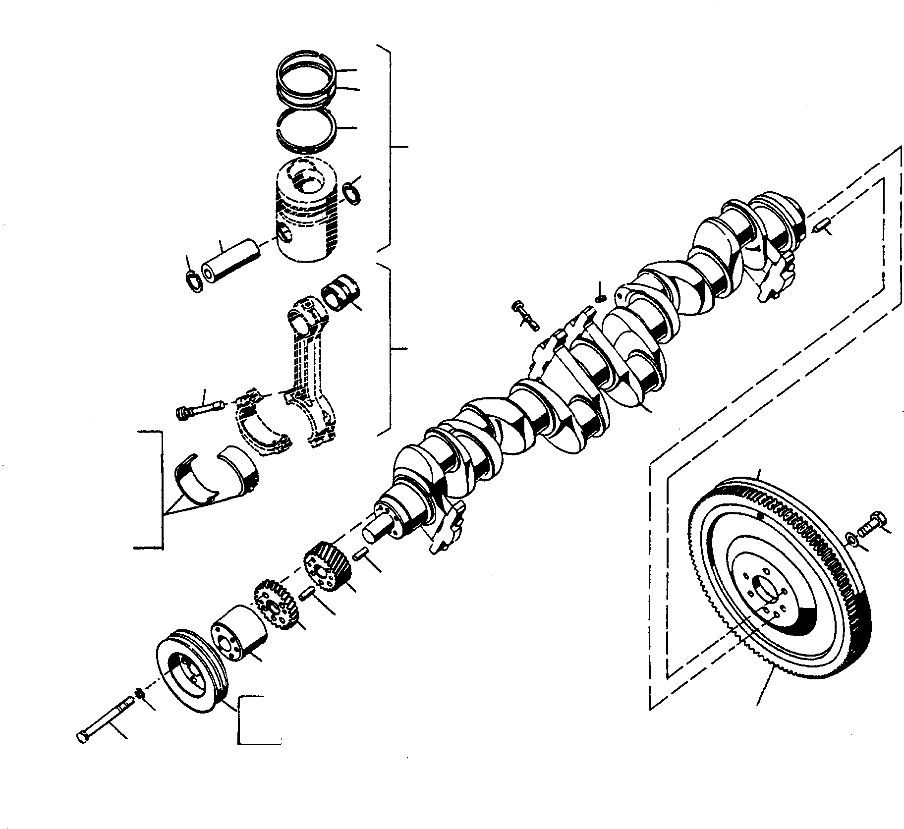 Шкив 3076909M1 KOMATSU