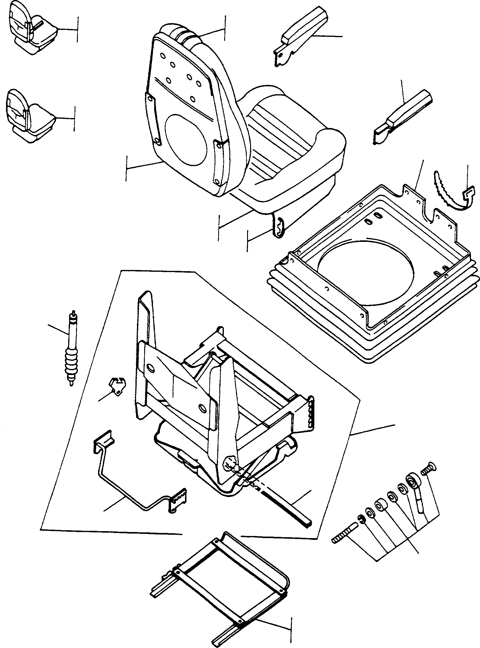 BOTTOM PART 3241204M91 KOMATSU