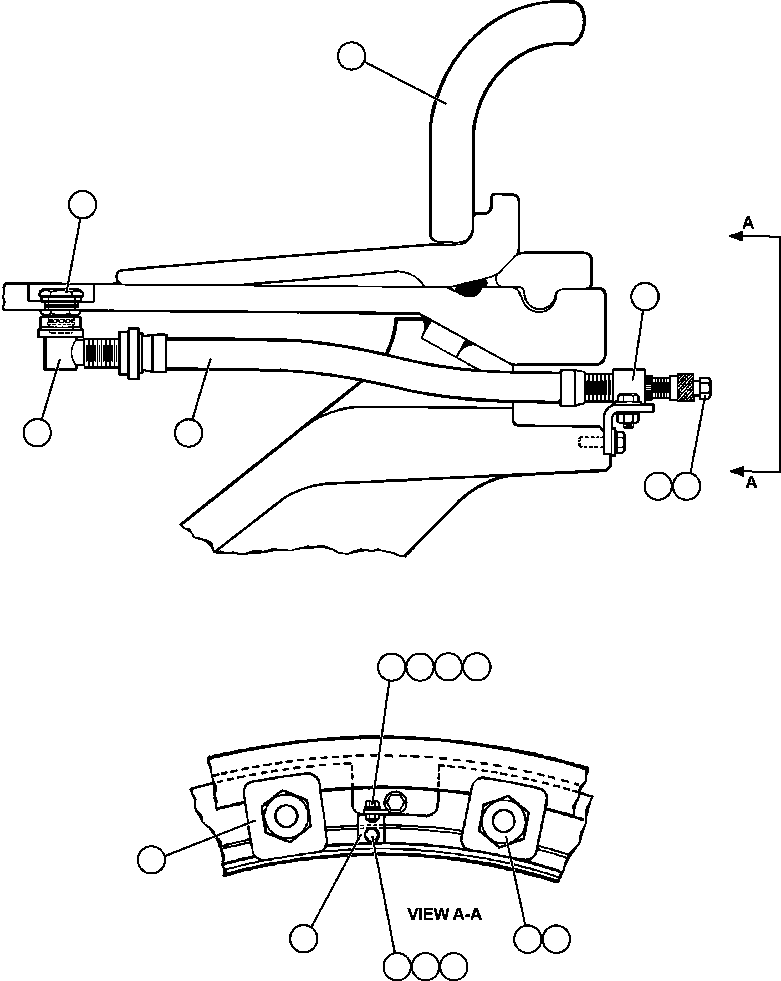 RIM ASSEMBLY (SEE FIG 56033) EL4267 KOMATSU