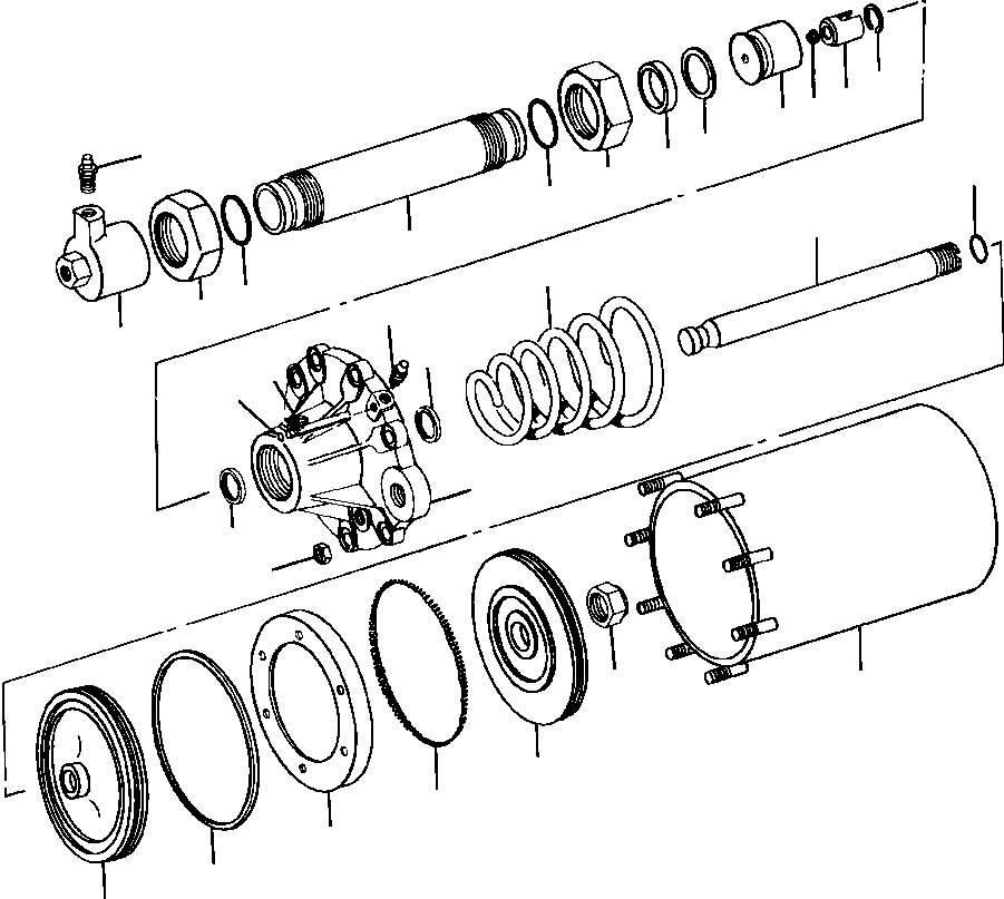 BODY, CYLINDER VALVE 1104 236 C1 KOMATSU