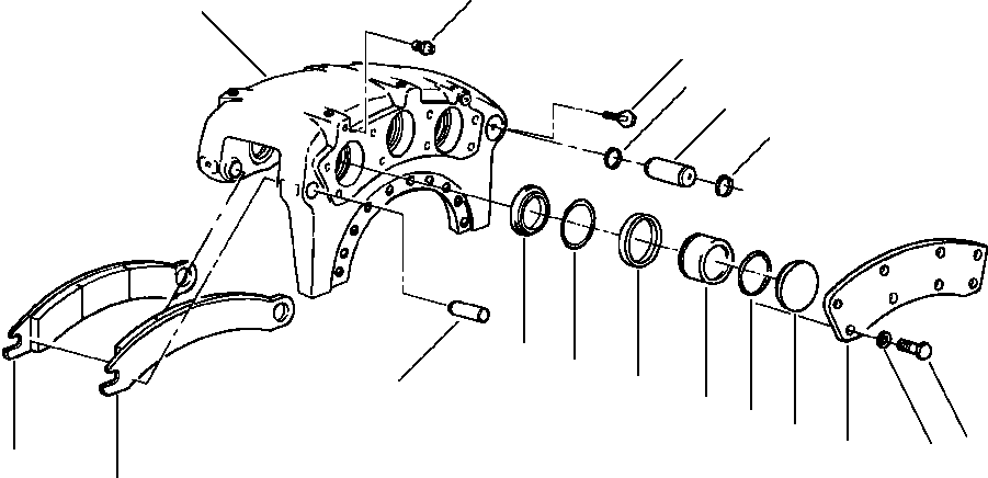 Палец 1135 089 C2 KOMATSU