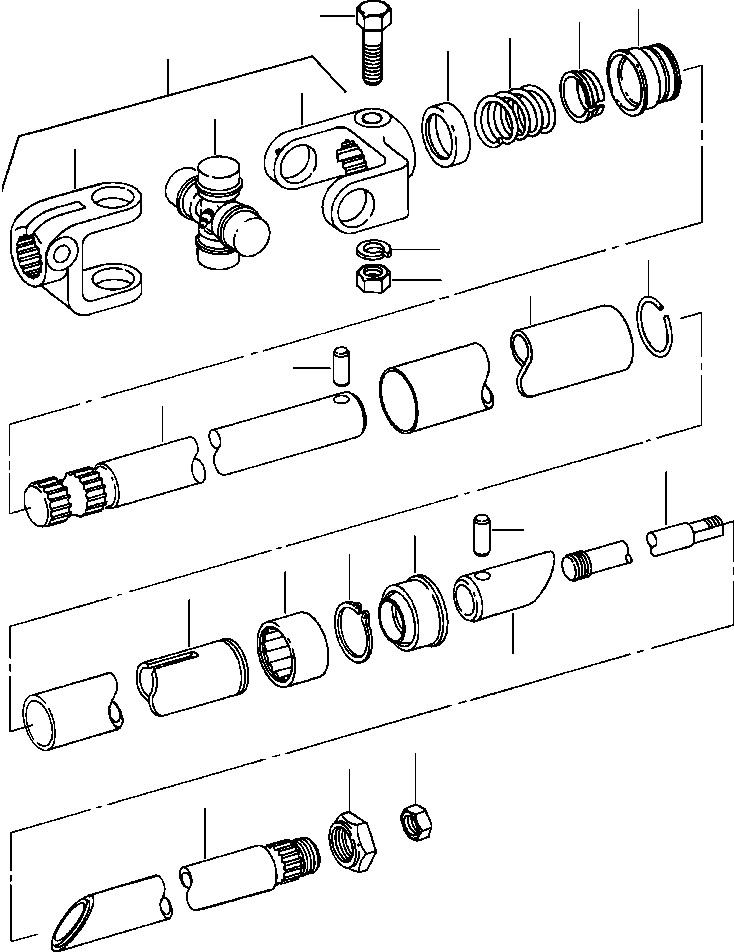BEARING, JACKET TUBE 892 421 C1 KOMATSU