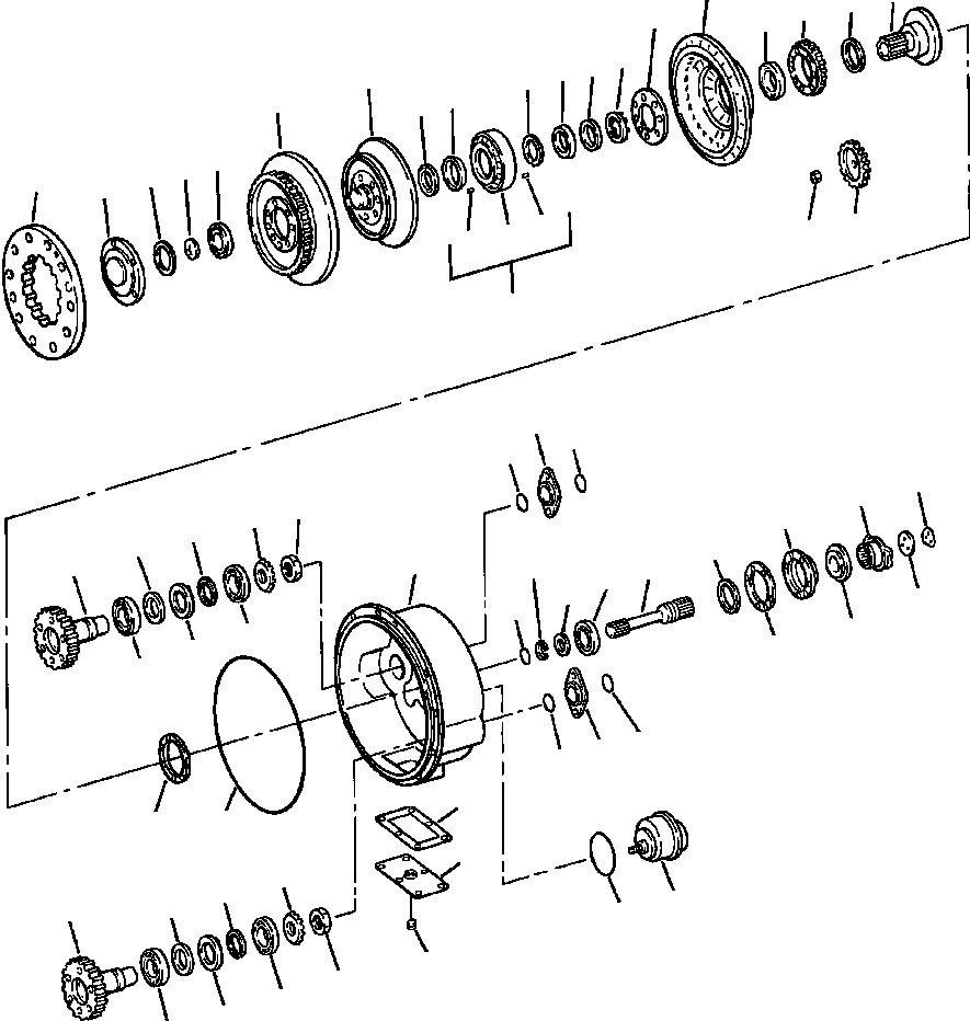INSTALLATION INSTRUCTIONS, DRIVE RING 1130 034 C91 KOMATSU