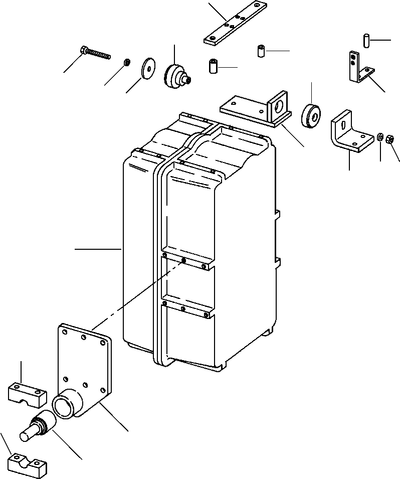 SUPPORT, RH 1131 596 C92 KOMATSU