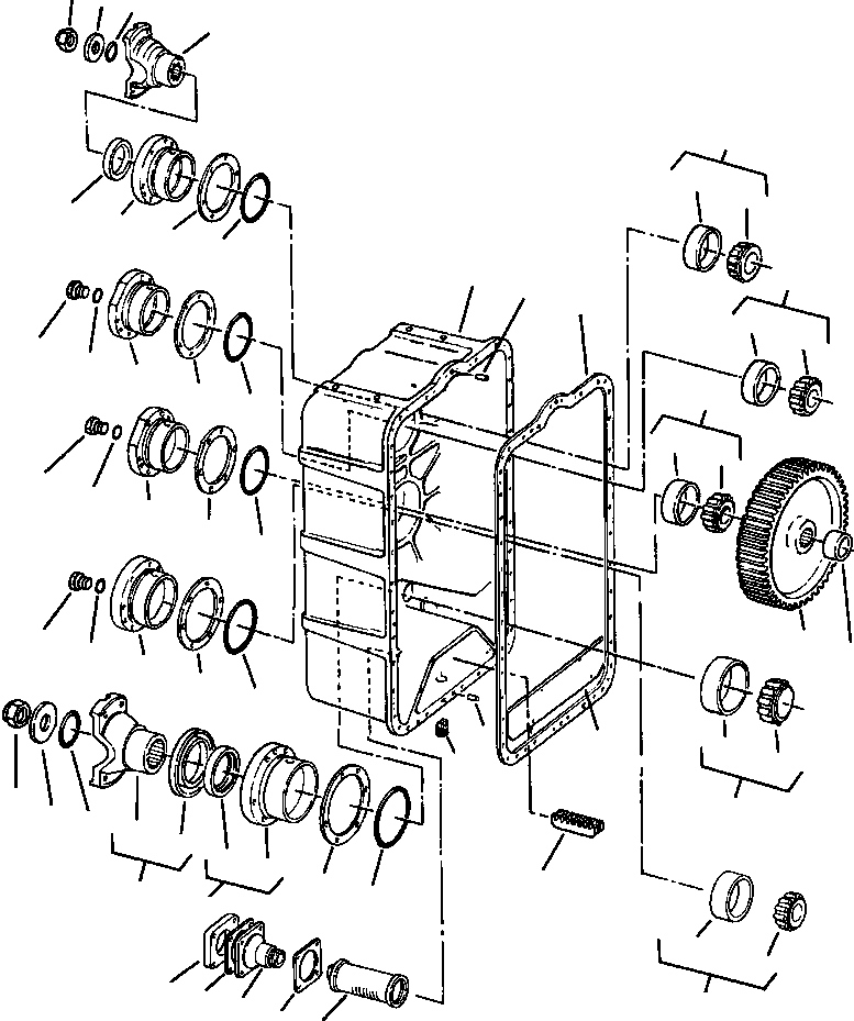 GASKET, STRAINER CHECK VALVE ADAPTER 930 331 C2 KOMATSU
