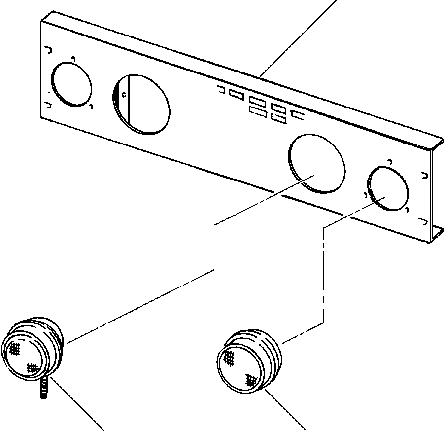 NUT, #10NC 110 363 KOMATSU
