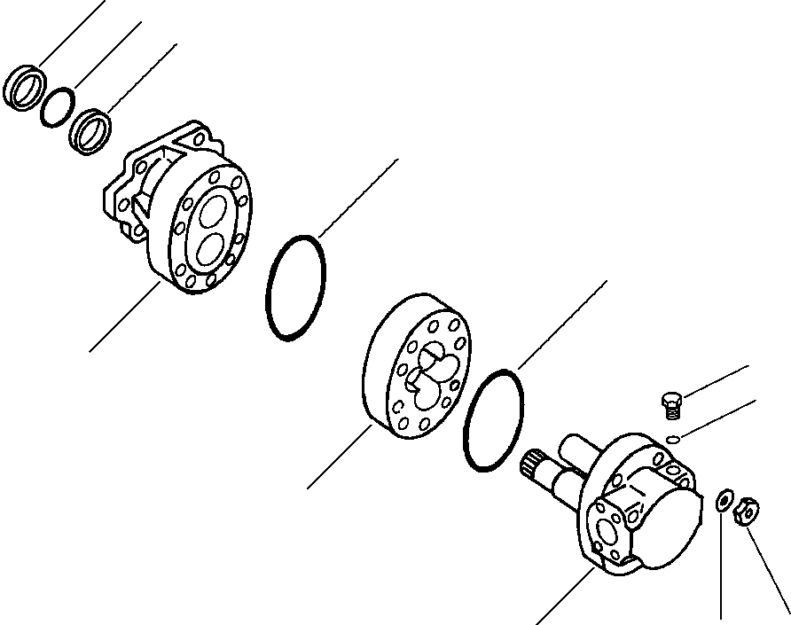 KIT, PUMP REPAIR 1133 613 C2 KOMATSU