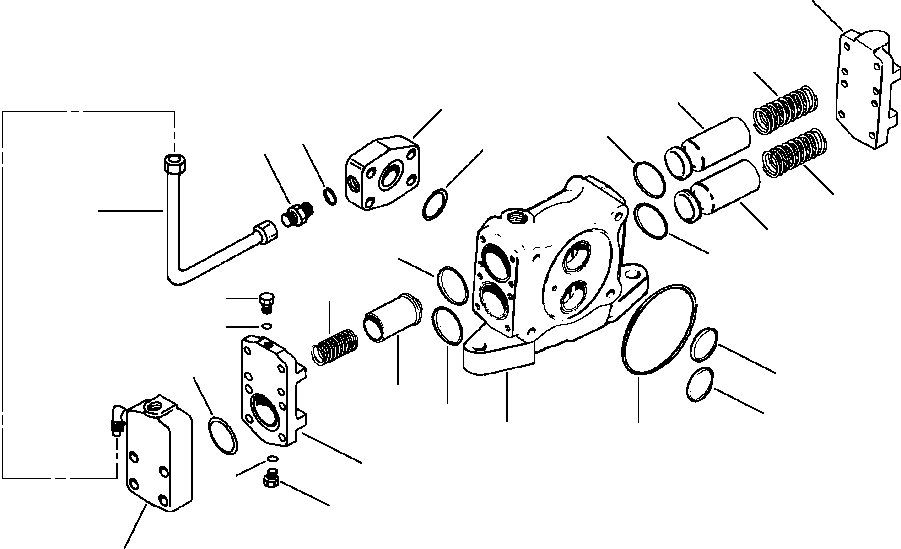 SECTION ASSEMBLY, INLET 1113 207 C91 KOMATSU