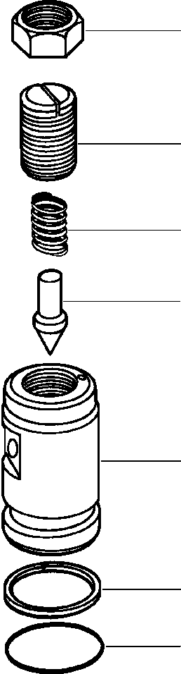 VALVE, LOW PRESSURE RELIEF 1133 795 C91 KOMATSU