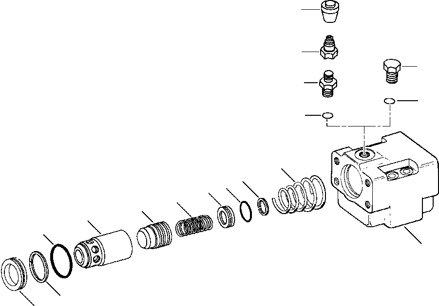 Уплотнительное кольцо круглого сечения 875 529 C1 KOMATSU
