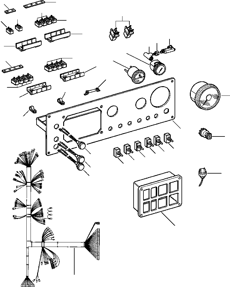 BREAKER, CIRCUIT (25 AMP) 714 252 C1 KOMATSU