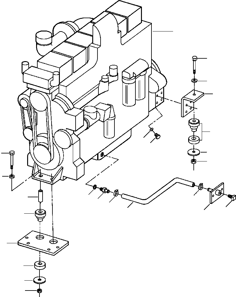 PLUG, 3/4NF 445 090 KOMATSU