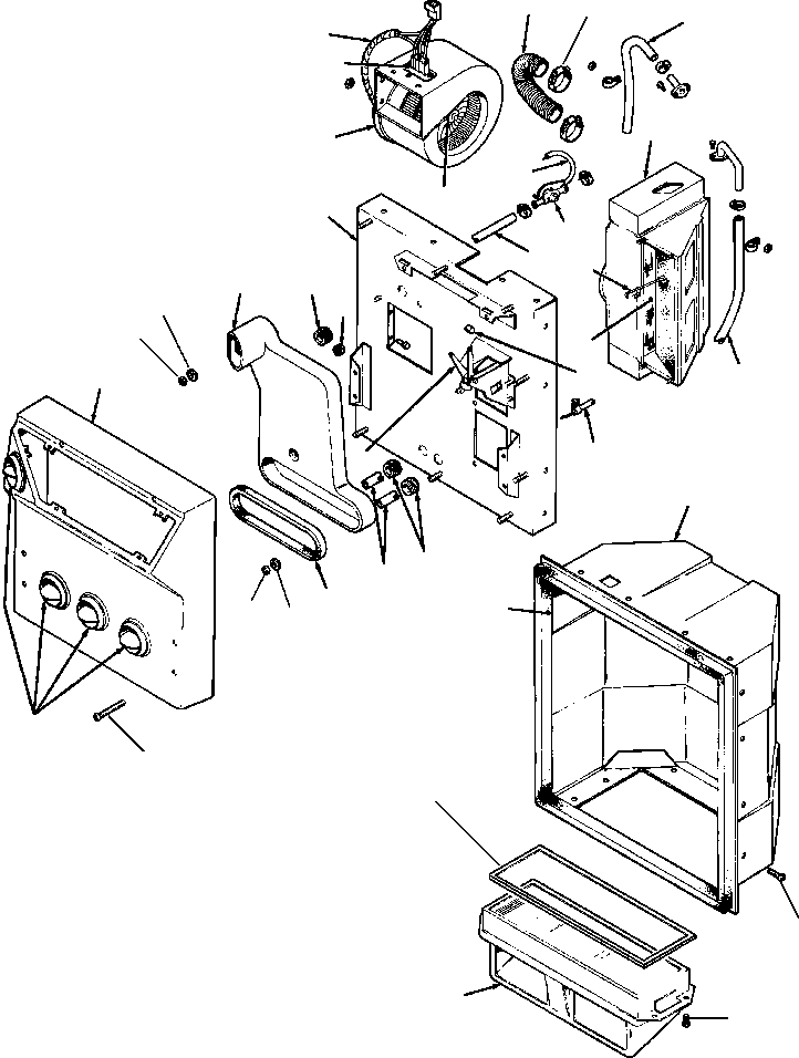 COVER, INSIDE 1260 357 H1 KOMATSU