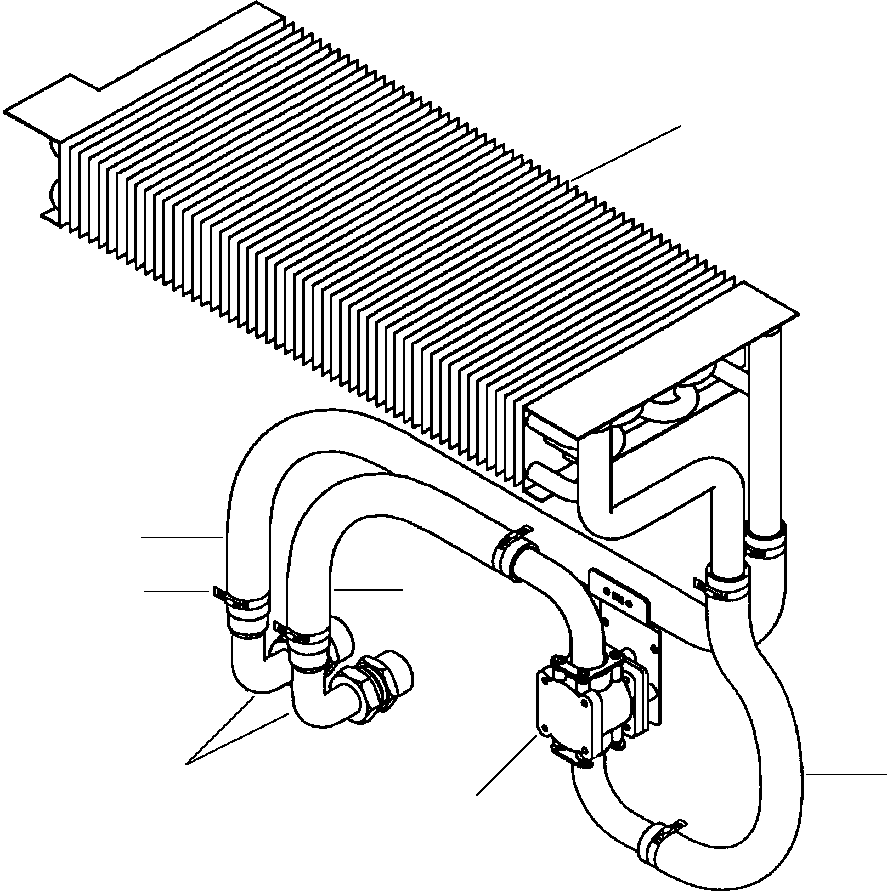 HEATER ELEMENT ASSEMBLY 1300 142 H91 KOMATSU