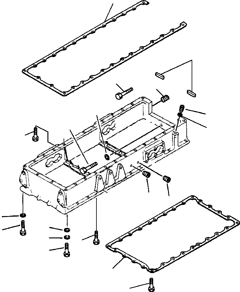 Болт - 9/16-12 X 3 1/4 1238 280 H1 KOMATSU