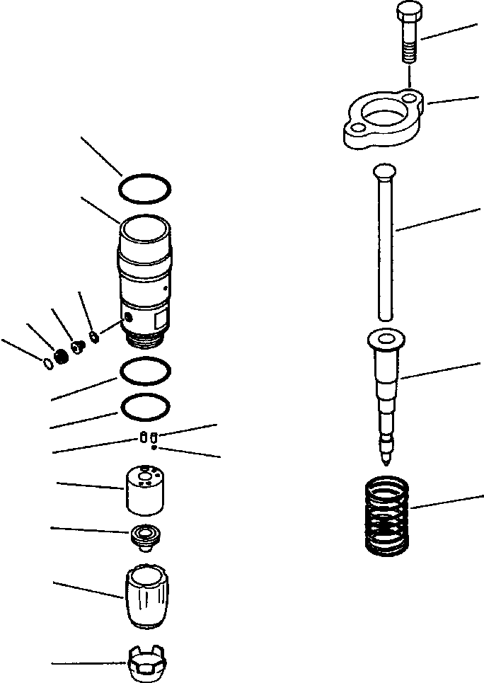 CUP, INJECTOR 1239 082 H1 KOMATSU
