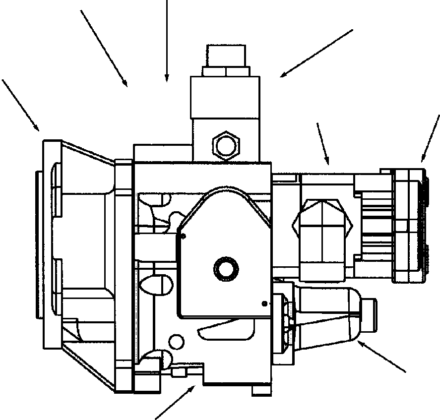 PUMP, FUEL 1307 809 H91 KOMATSU