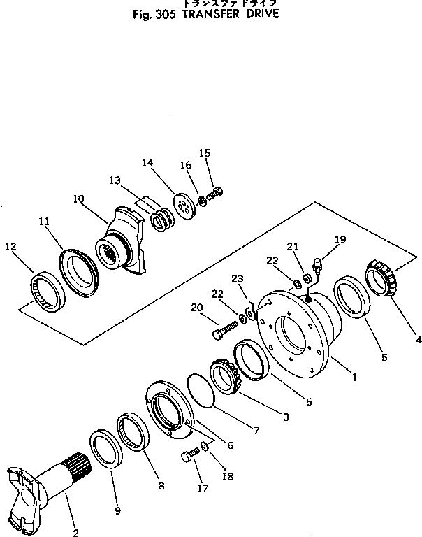 TRANSFER ASS'Y 385-11309641 KOMATSU