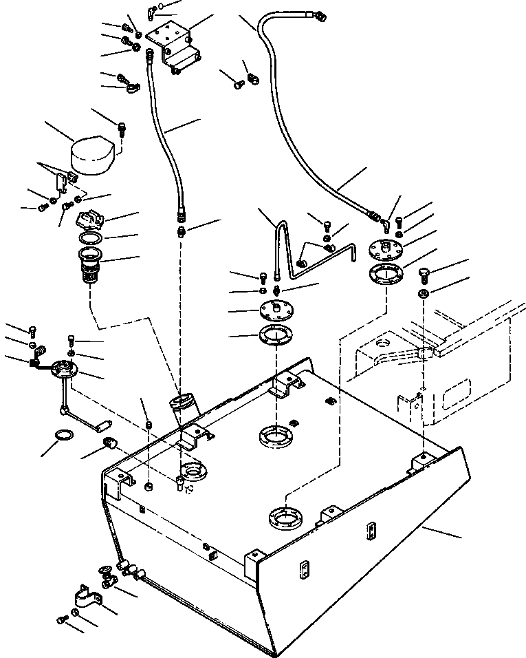 SENSOR,FUEL LEVEL 7861-91-4740 KOMATSU