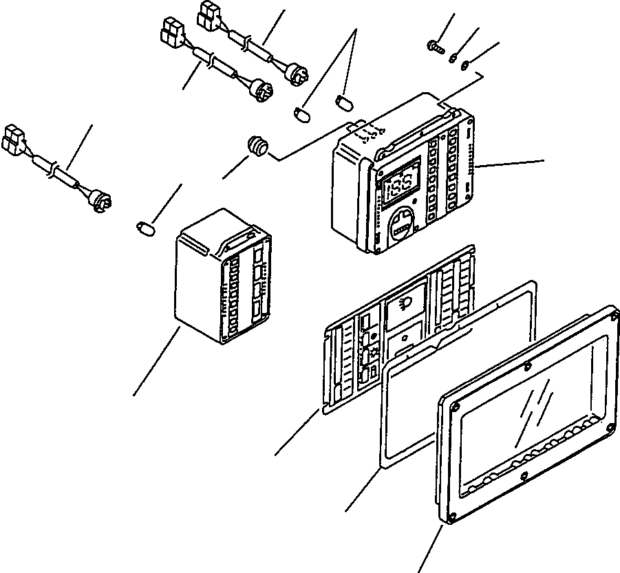 PANEL ASSEMBLY, MONITOR 7831-54-2000 KOMATSU