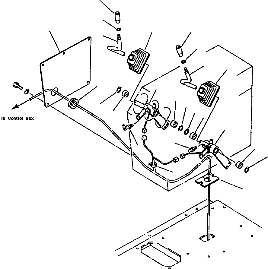 LEVER ASSEMBLY, DUMP 426-U94-1200 KOMATSU