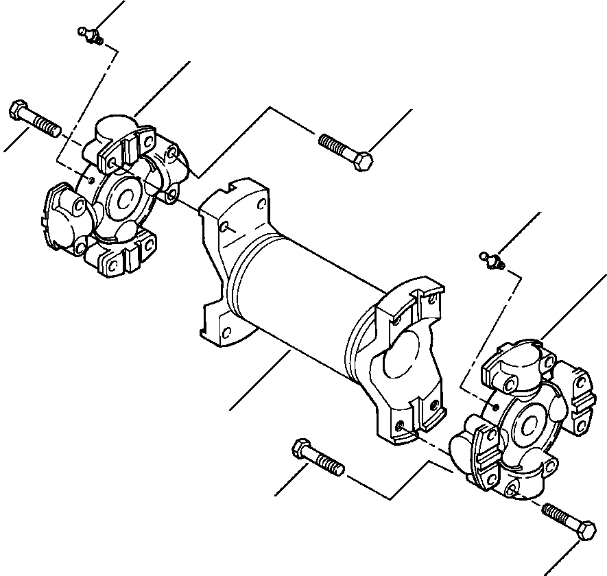 YOKE AND TUBE ASSEMBLY 426-20-A1330 KOMATSU
