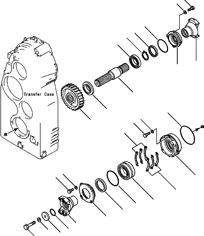 COUPLING, REAR 426-15-13290 KOMATSU