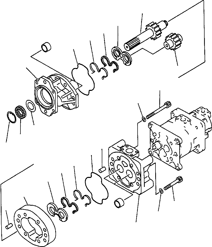 Опорное кольцо 705-17-04440 KOMATSU