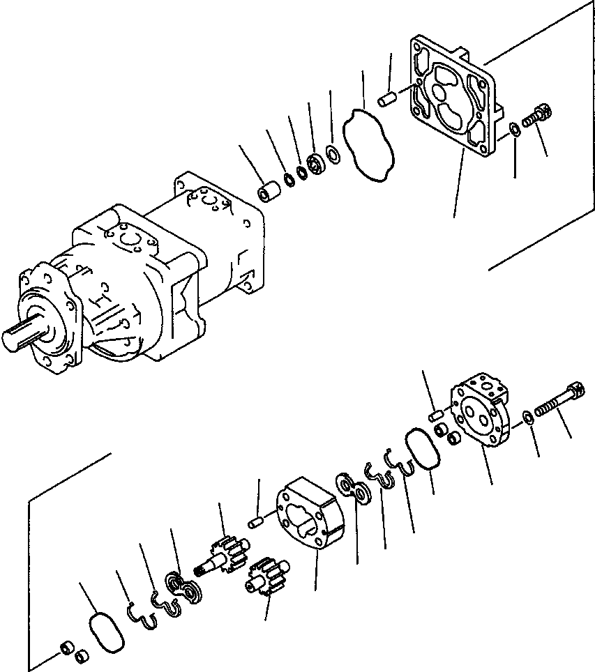 Стопорное кольцо 705-17-01320 KOMATSU