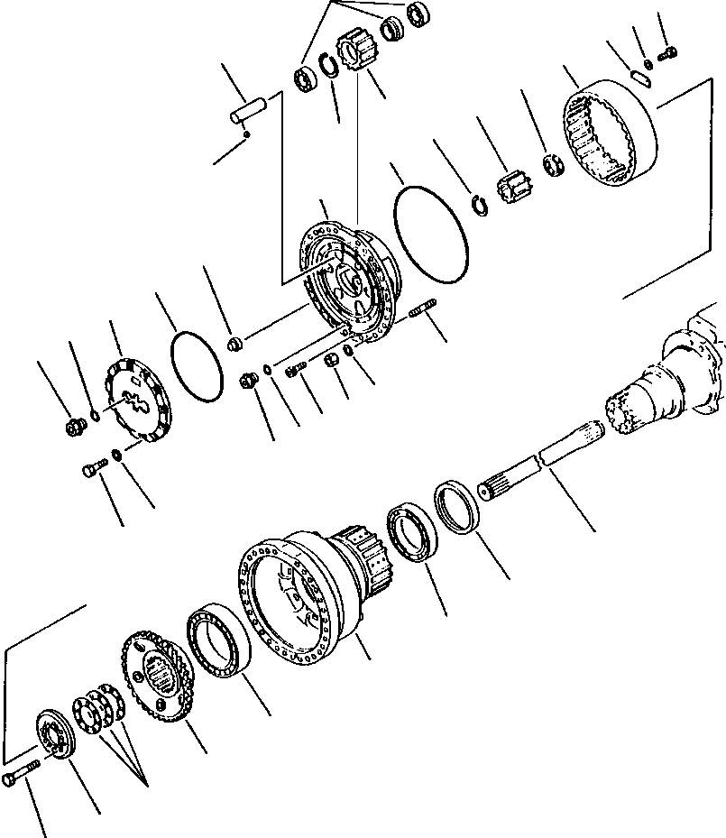 Шпилька 01144-82485 KOMATSU