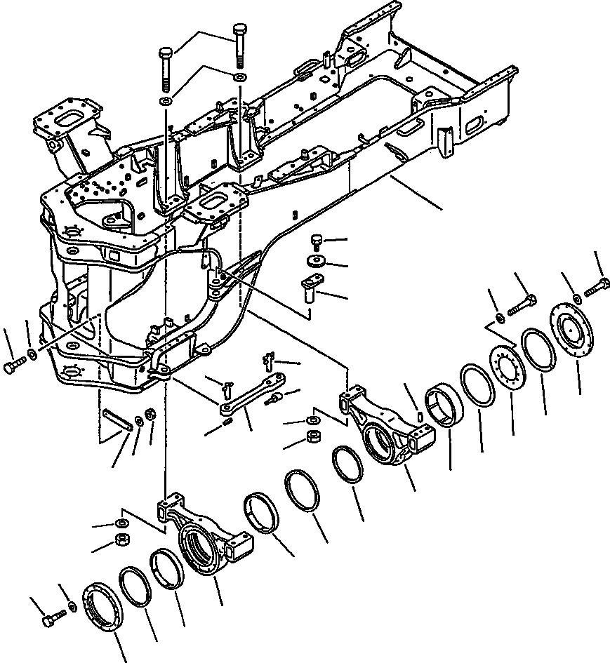 Болт 01010-51680 KOMATSU