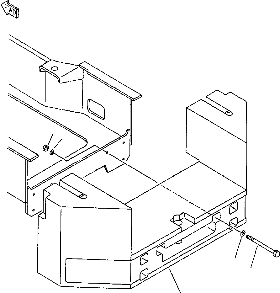 WEIGHT, COUNTER 426-974-1110 KOMATSU