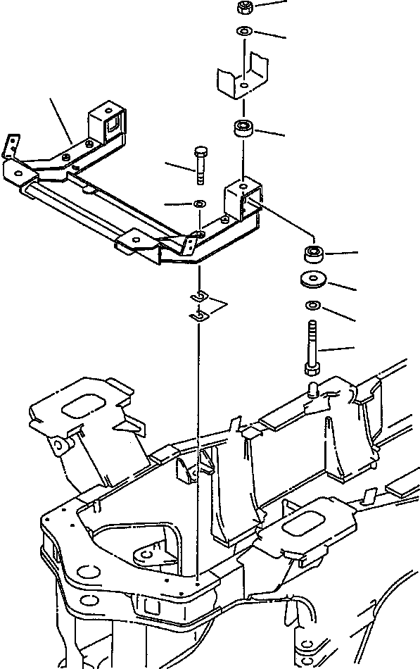 Болт 01011-61670 KOMATSU